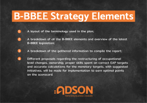 B-BBEE Consultants: What Is the role of B-BBEE Consultants?
